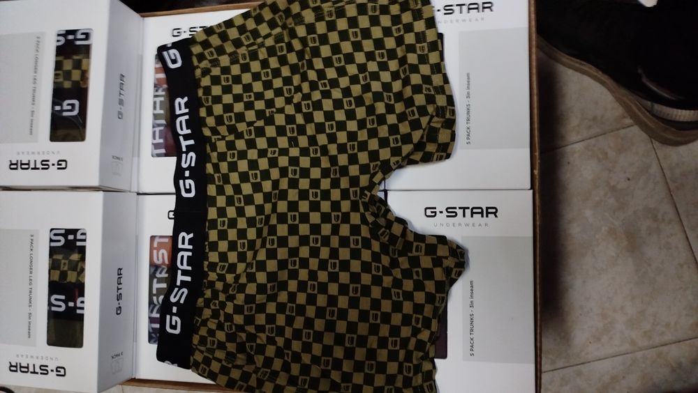 3 броя ОРИГИНАЛНИ боксерки G-Star Raw S , M , L , XL , XXL нови мъжки