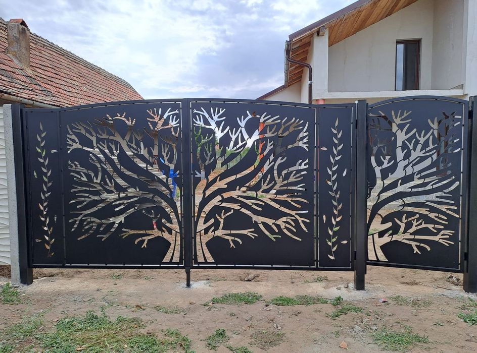 Porți, balustrade, garduri