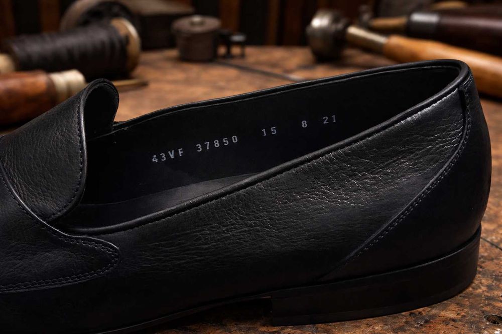 Salvatore Ferragamo Black Leather Horsebit Loafers – Made in Italy