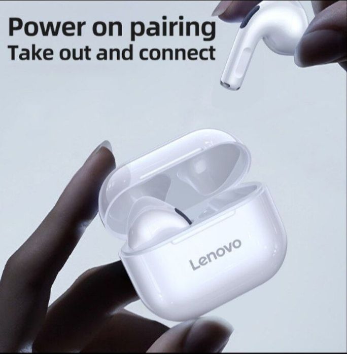 Беспроводные наушники Lenovo LP40, TWS, Bluetooth 5,0, бас, сенсорное