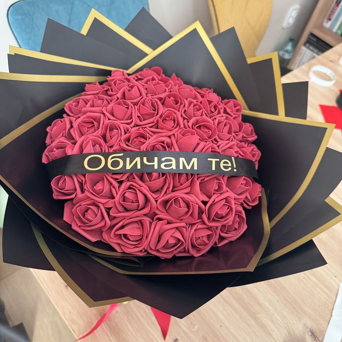 Вечен букет / букет от вечни рози