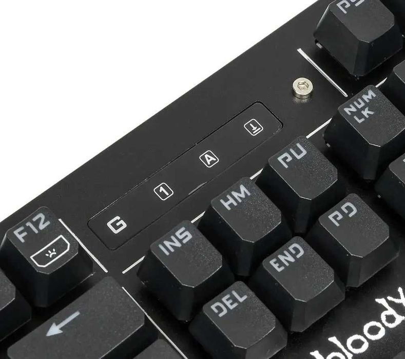 СКИДКА Пров-ная мех-кая игровая клавиатураBloody  B975 BrownSwitch 1.4