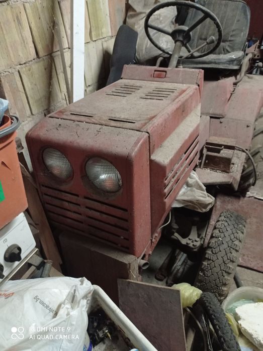 Руско тракторче МТ 12 бензин газ