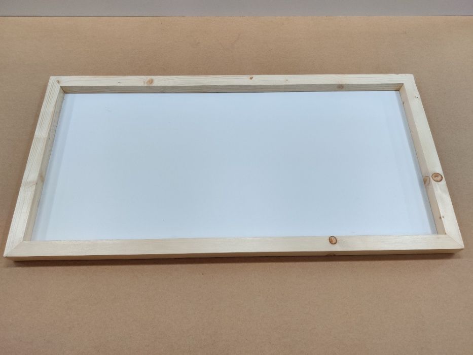 Rama tablou licheni din LEMN BRUT dimensiune la cerere