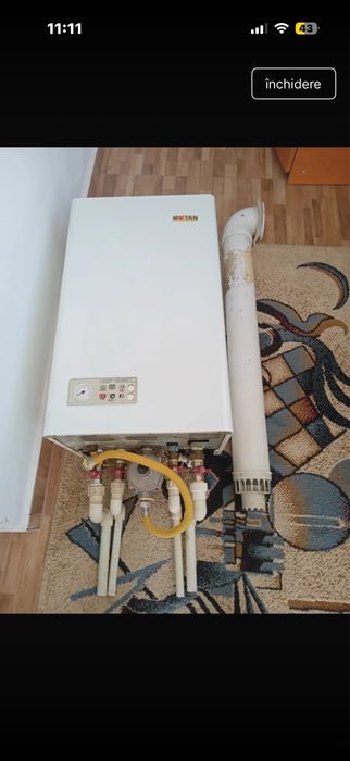 Titlu: Centrală termică Motan pe gaz, cu accesorii
