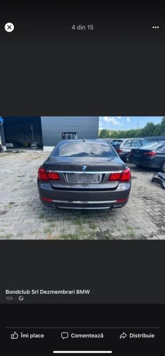 bmw 740xd lci piese din dezmembrari