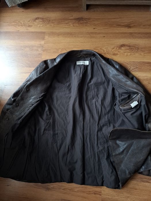 EMPORIO ARMANI мъжко кожено яке M размер.