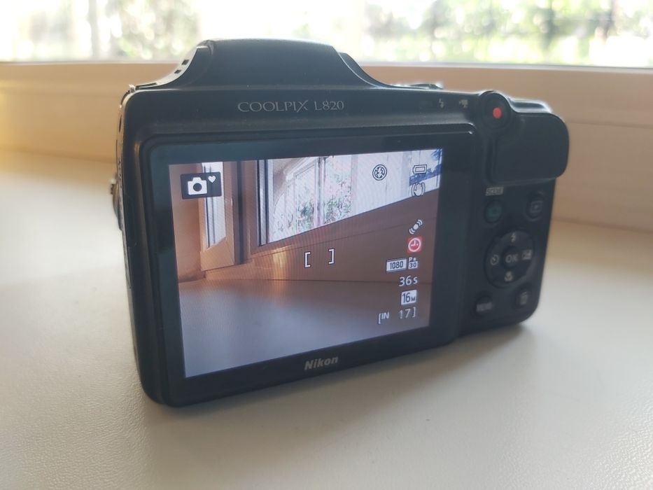 Nikon L820 30 кратный  зум