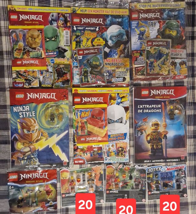 Голям лот от Lego списания и Полибегове