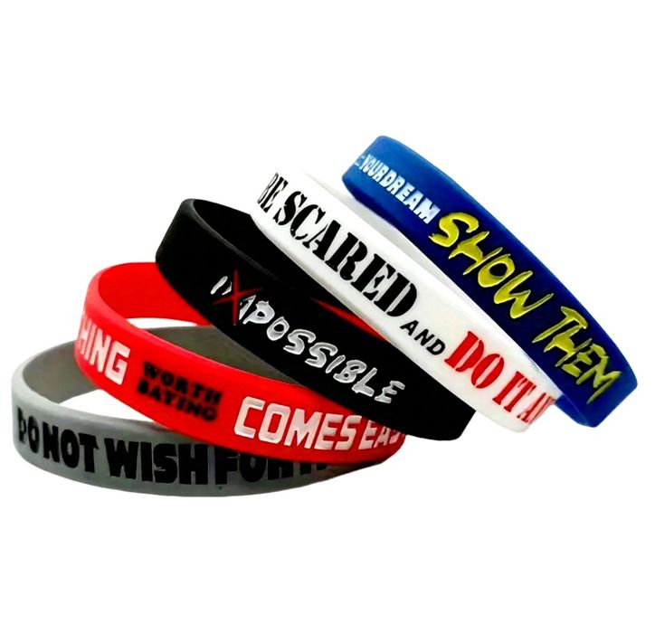 Классные силиконовые браслеты