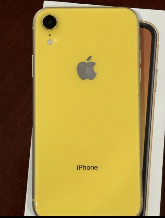 iPhone XR желтый  128GB