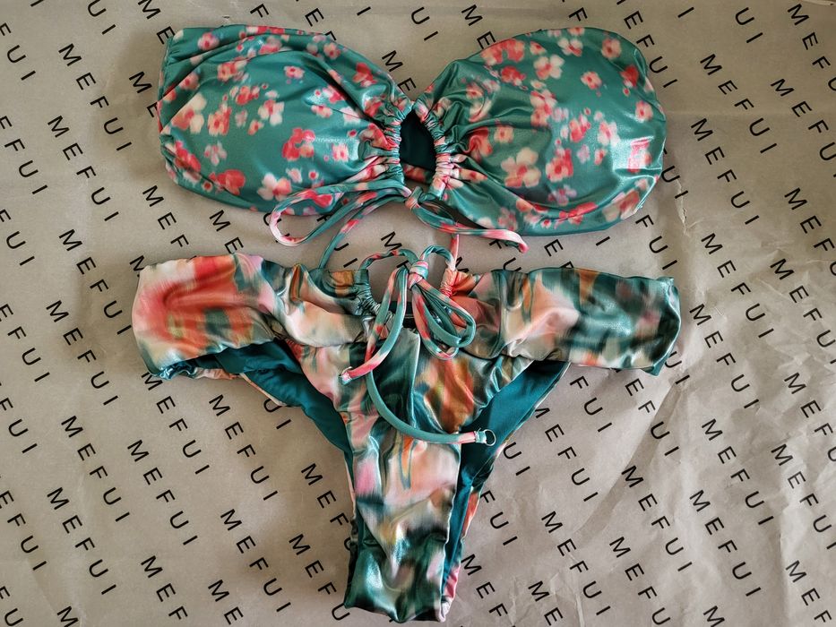 Италиански бански от две части - бандана с бикини