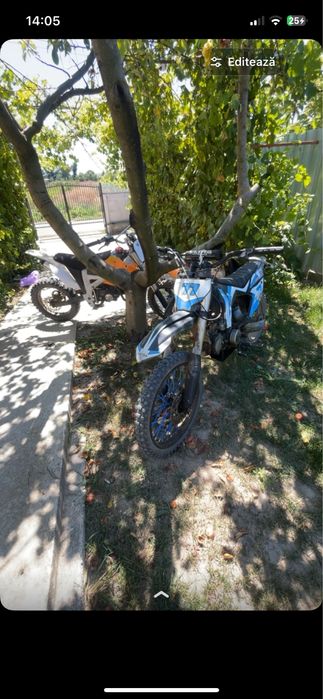 Vand kxd si un ultra de 125 amandoua sau schimb cu cross de la 250 in sus pe cel galben schimb si cu trotineta electrica g2 master sau g4