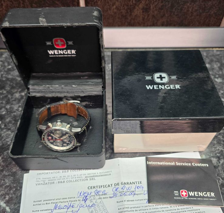 ceas Wenger Swiss made Commando Chronograph