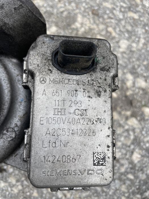 Турбо W204 / двигател 651 Мерцедес ц