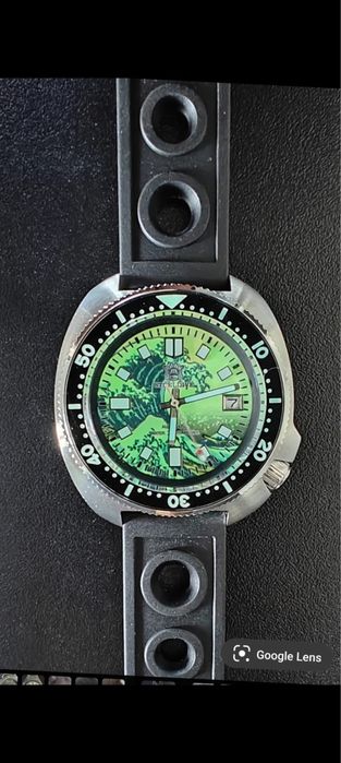 Ceas Diver Steeldive Automatic - Cadran Fosforescent Kanagawa - NH35 200m