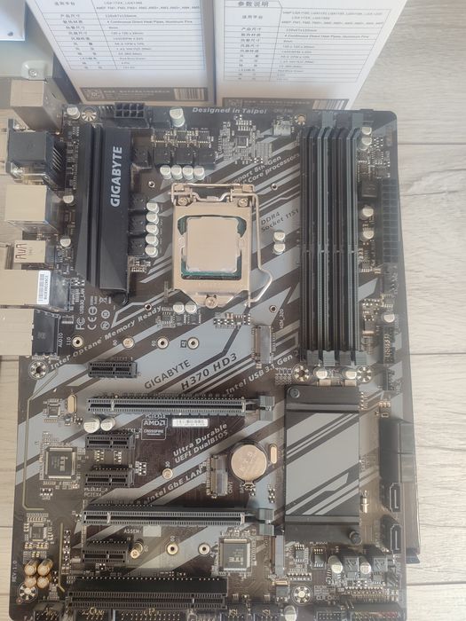Материнская плата + процессор i5 9400f