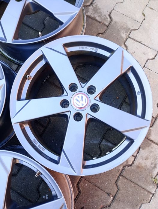 4 jante 5x112 R18 originale w passat cc b7 b8 golf 5 6 7 Turan Tiguan