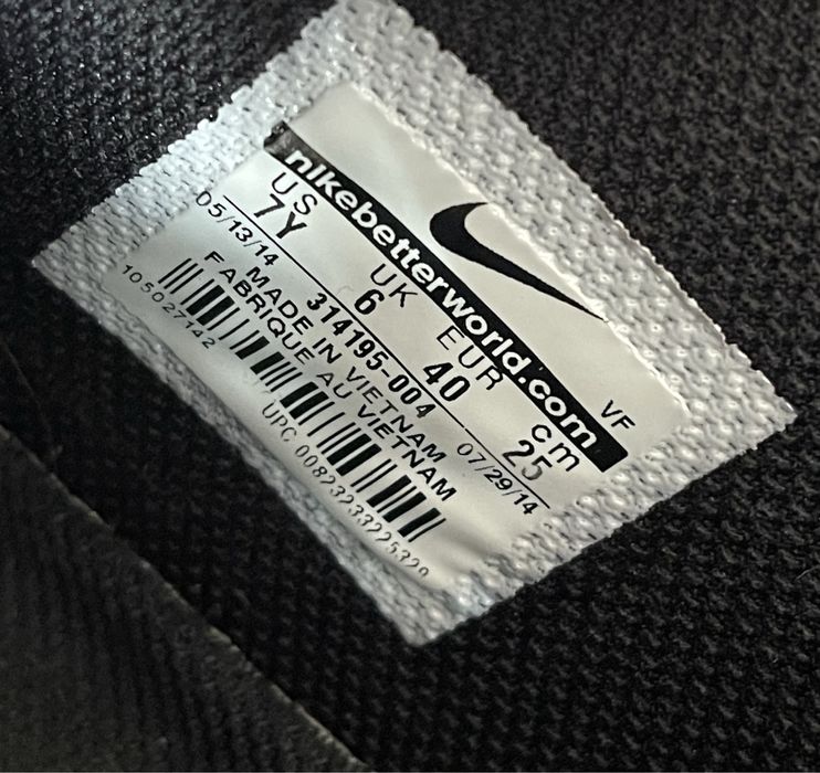 Nike Air Force 1 Mid ‘07 Black - 40