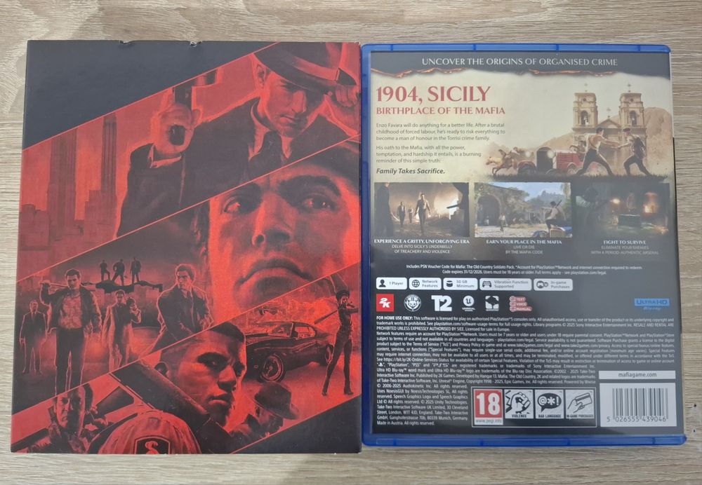 Jocuri ps4/ps5 Mafia