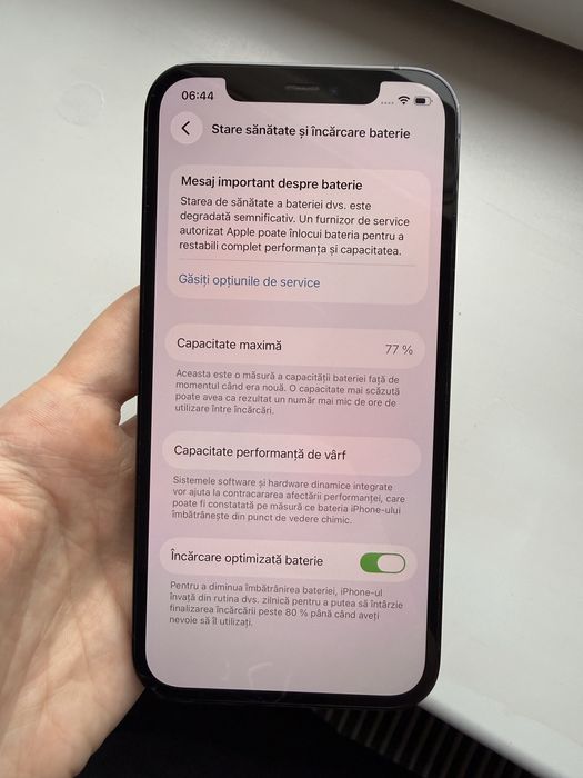 Iphone 12 pro Pacific Blue + husa Velante Python + alta husa