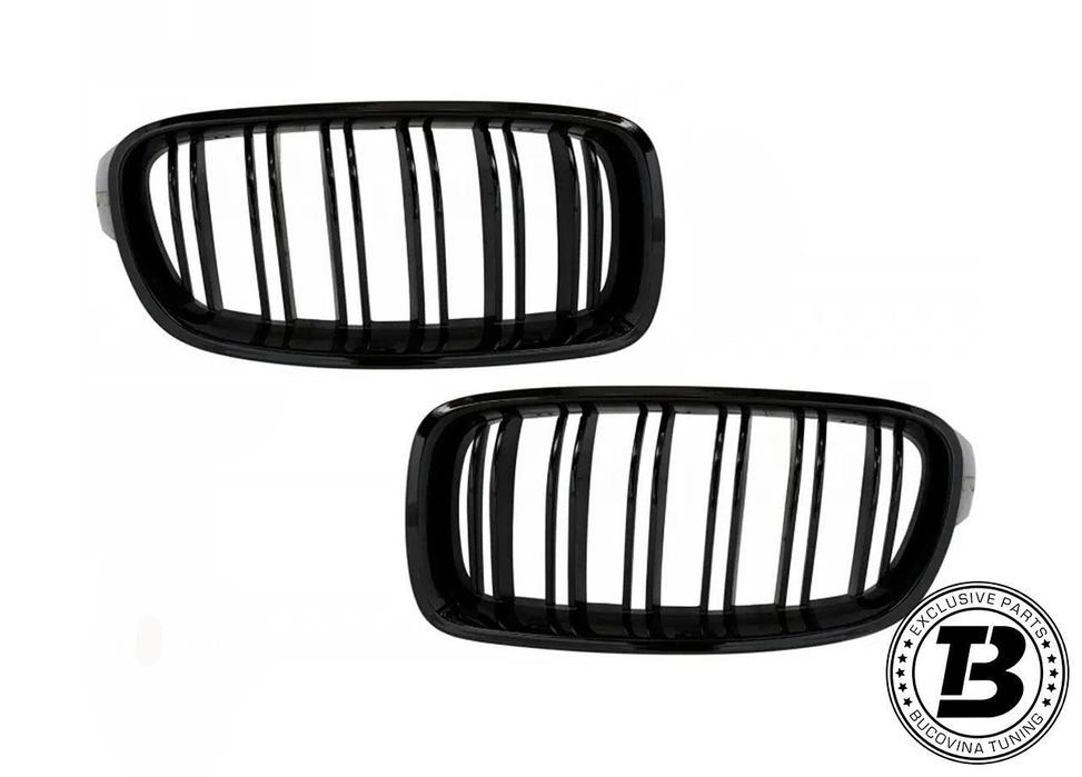 Grile Duble compatibile cu BMW Seria 3 F30 F31 M Design
