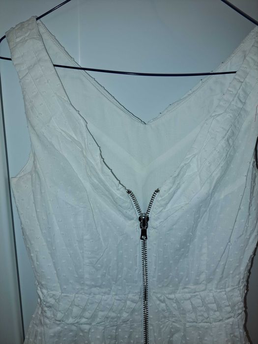 Rochie Zara bumbac brodata