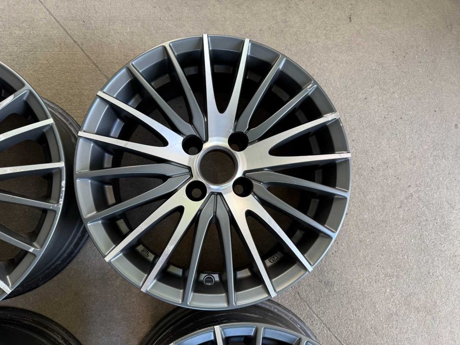 4 бр. алуминиеви джанти MAK 15" 4x100 , централен отвор 72, ET35, 6.5J