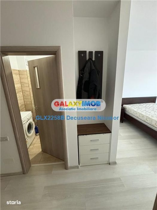 Garsoniera Mobilata Utilata in Militari Residence 270 Euro