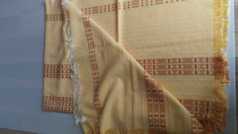 Антична среда на 20-ти век покривка за маса, лен