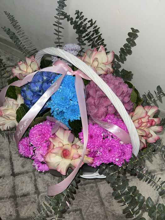 Цветы свежий микс цветы