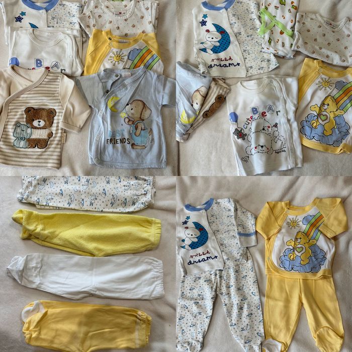 Голям лот за бебе 0-3 с обиколник и стерилизатор