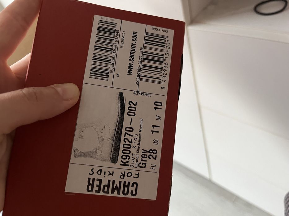 Чисто нови боти / полуботуши Camper от естествена кожа 28ми размер