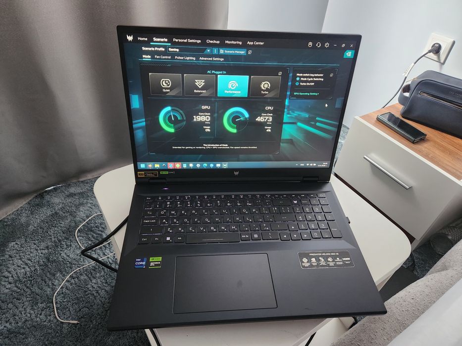 Acer Predator Helios Neo 18/  1 TB NVMe PCIe Gen4 /32 GB DDR5
