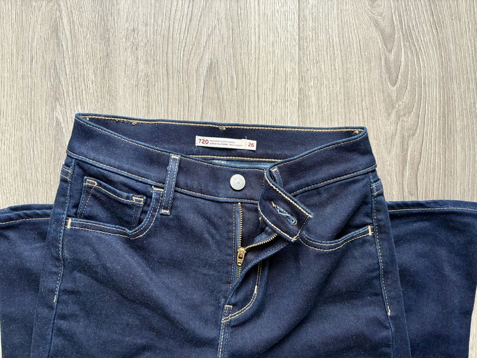 Blugi Levi’s 720 High Rise Siper Skinny; Xs - 34