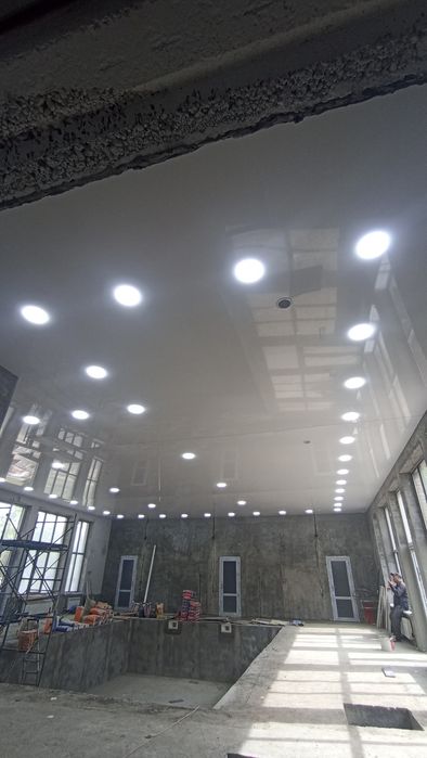 Натяжные потолки ,Освещение.