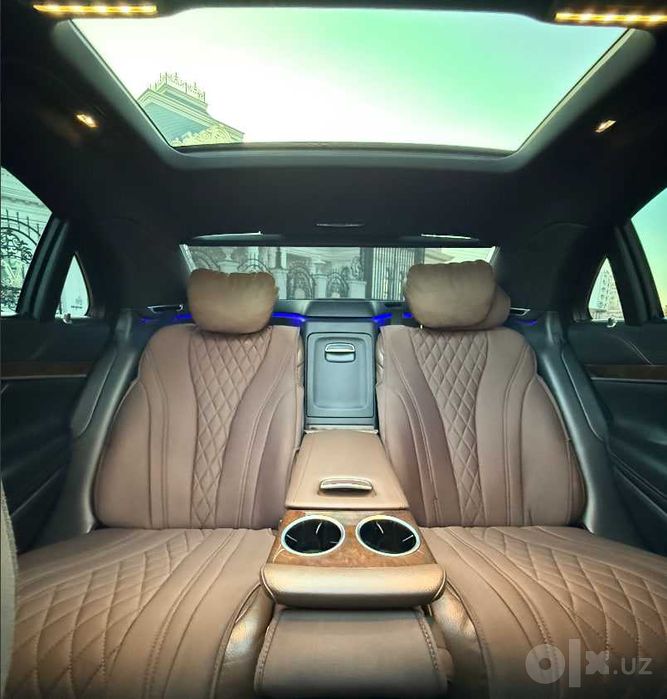 Mercedes W222 в Ташкенте | VIP трансфер и кортеж | Для бизнес встречи!