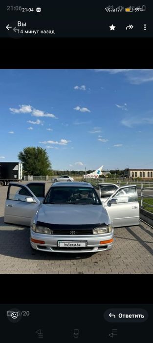 Продам срочно  машину тайоту