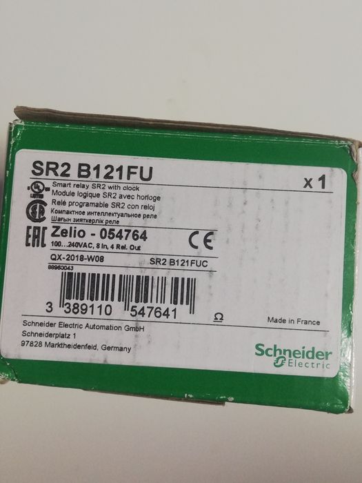 Releu programabil Zelio SR2B121FU 220V