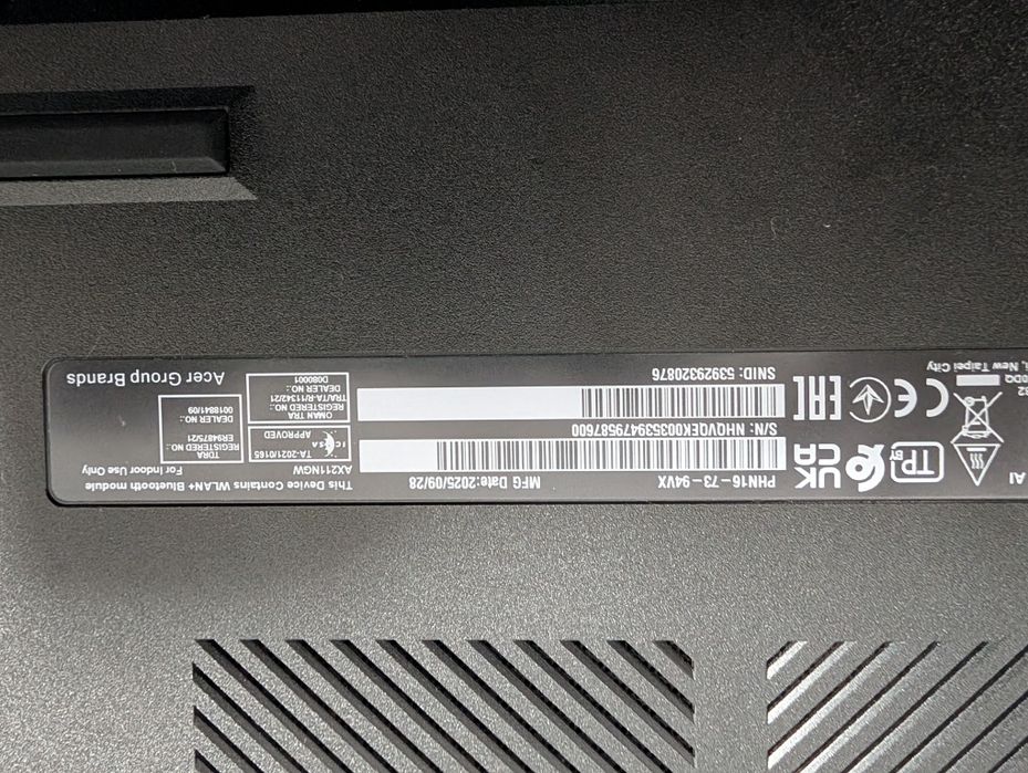 Laptop Gaming Acer predator helios neo 16 AI