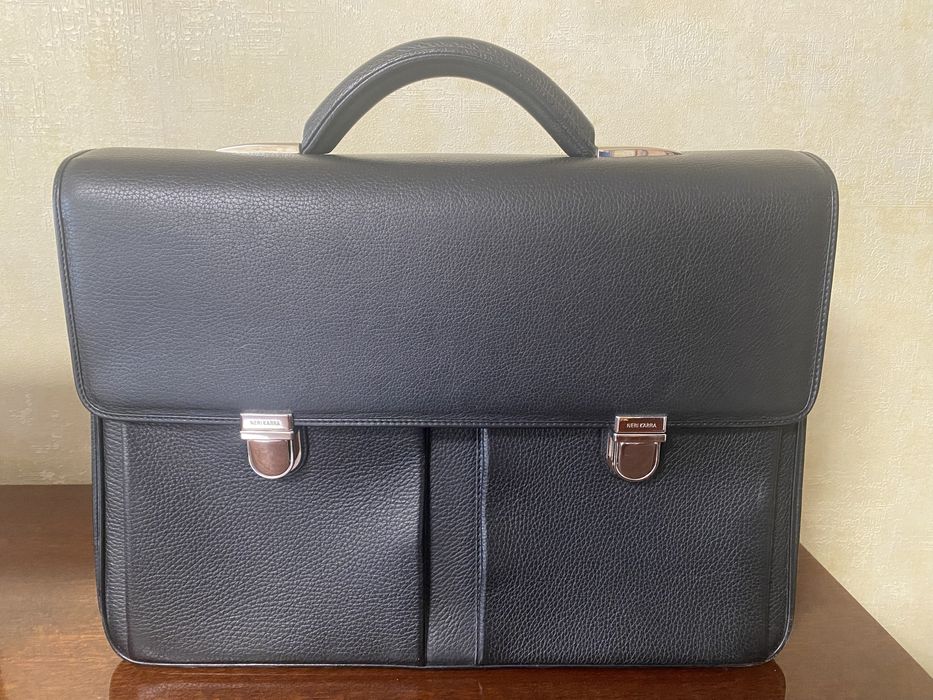 Кожаный портфель мужской Neri Karra