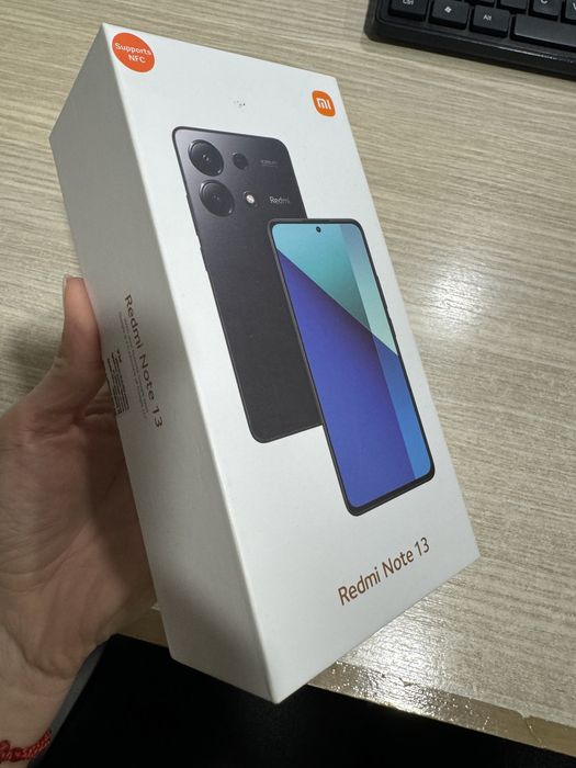 Xiaomi Redmi Note 13, 6GB RAM, 128GB, Black, NOU/Sigilat!