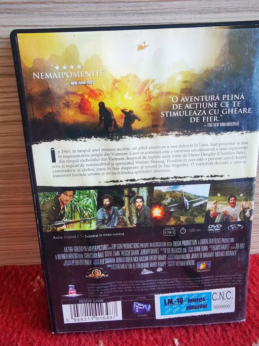 Evadare in zori Dvd Christian Bale