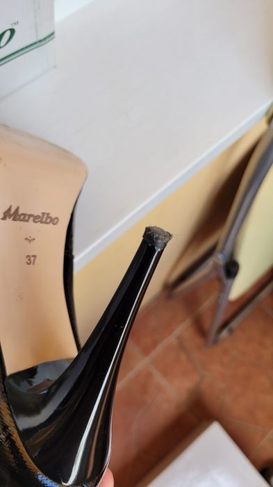 Pantofi Stiletto piele