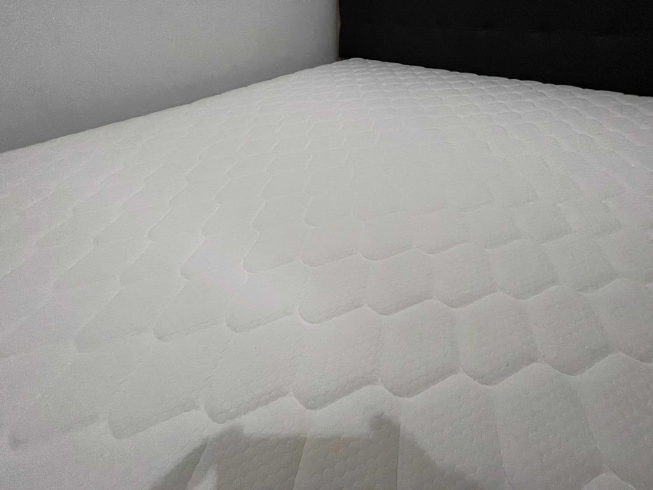 Saltea pat 160x200cm GoldF85 alba/albastra