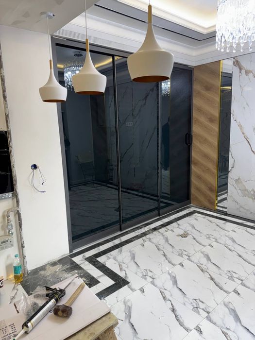 Раздвижной стеклянный дверь 160 y.e.