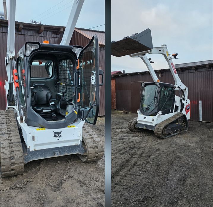 Ușă cabina miniincarcator Bobcat T590 climă mini încărcător