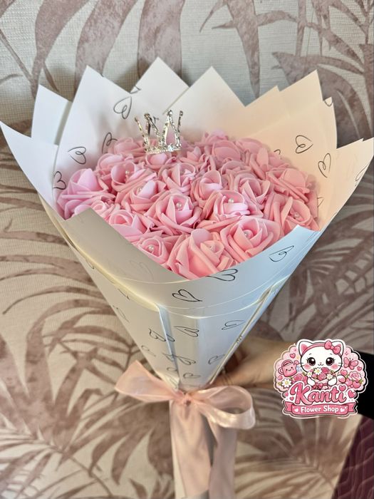 Букет от Вечни рози