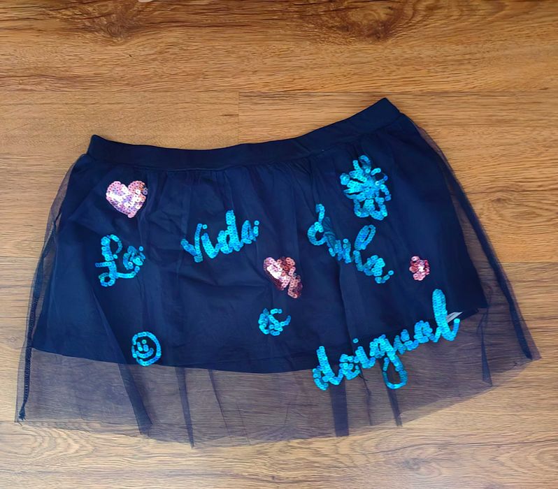 Къс гащеризон за момиче Kim kids 152 см и поли Desigual