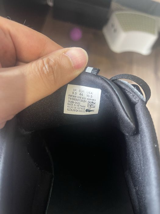 Кроссовки Lacoste б/у 44размер. Оригинал